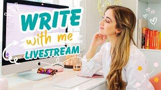 Write With Me LIVESTREAM ️ super chill writing session