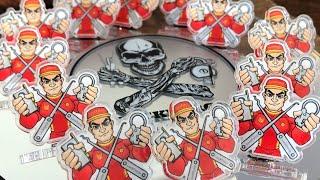 a new round of LockForce goodies being assembled
