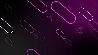 Neon Rounded Purple lines Abstract Gradient Background Animation || Free Version