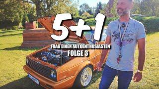 F.3 I  VW JETTA II Coupe I 5+1 Fragen an einen Petrolhead