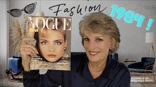 BLAST to the PAST with 1984 VOGUE Magazine Walk-Thru! #softspoken #asmr