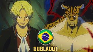  AGORA O TIGRINHO VAI APANHAR DO SABO TAMBÉM  (ONE PIECE)