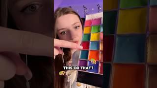 This or that? #asmr #asmrsounds #asmrrelax #asmrtingles #asmrwhispers #asmrsleep #relax #tingles