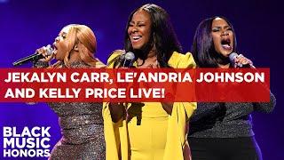 Le'Andria Johnson , Kelly Price and Jekalyn Carr Honor Yolanda Adams | Black Music Honors 2019