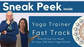 Help with Offering 200 Hour Yoga Teacher Training  - Look Inside the Yoga Trainer Fast Track