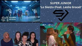 SUPER JUNIOR 슈퍼주니어 'Lo Siento (Feat. Leslie Grace)' MV | Live Performance | Reaction!!