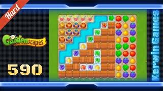 Gardenscapes Level 590 - Hard Level - No Boosters