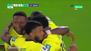 ECUADOR vs. BOLIVIA: TACO DE ENNER VALENCIA Y DOBLETE DE GONZALO PLATA | CLASIFICATORIAS 2026 