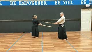 Agassiz Dojo - Kendo kata - Nihon Me - Sarah & Mike