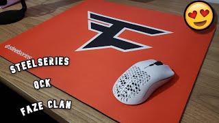 Unboxing steelseries QCK faze clan