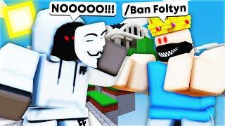 I PRETENDED To Be A HACKER And Got CAUGHT By A DEV.. (Roblox Bedwars)