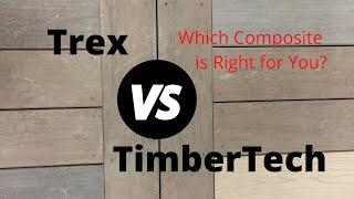 Trex vs TimberTech, Which Composite Decking is For You?