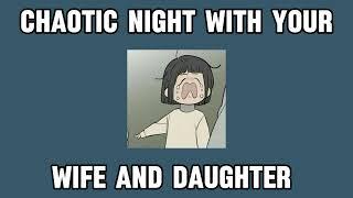 Chaotic night with your wife and daughter [F4M][Tagalog Asmr][Wife Roleplay]