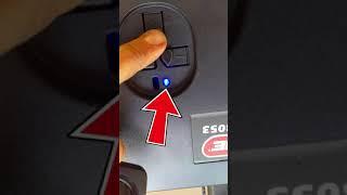 Chamberlain CLICKER Universal Remote Programming / Genie Door Opener / #SHORTS