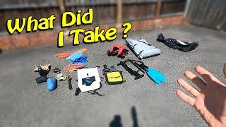 What's in my Bike Kayaking (bikerafting) Trip Bag? - Aquaglide Cirrus