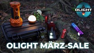 Olight März-Sale: Baton 3 & limitierte Marauder 2, Perun 2, I3T & Obulb