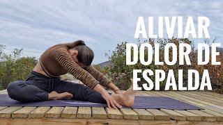 ALIVIA DOLORES DE ESPALDA y CIÁTICA con ESOS ESTIRAMIENTOS  | MALOVAELENA