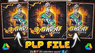 400 SUBSCRIBERS SPECIAL🫂 || FF LOGO PLP FILE || MAKE THIS LOGO TUTORIAL 