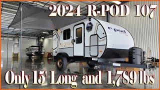 NEW 2024 R pod 107 Tear Drop Trailer By forestriver at Couchs RV Nation Rpod Campers for sale