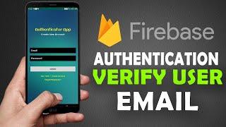 Email verification using Firebase