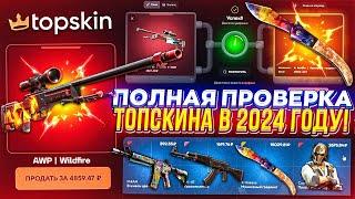 ПОЛНАЯ ПРОВЕРКА САЙТА TOPSKIN | ТОПСКИН НА ОКУПАЕМОСТЬ В 2024 ГОДУ!