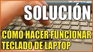 Teclado de LAPTOP NO Funciona - Como reparar el teclado!