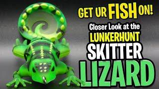 Best NEW Soft Plastic Bass Fishing Lizard? Lunkerhunt Skitter Lizard