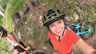 First Time Mountain Biking!! (only 1 flat tire, and many bruises)