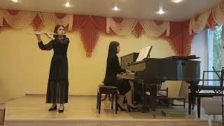Ж. Муке. Соната для флейты и фортепиано "Флейта Пана". Часть 2 Пан и птицы.