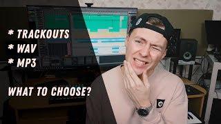 Trackouts vs Wav vs Mp3. What to Choose? | Beat buyer's guide