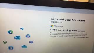 Let’s add your Microsoft account SOLVED!