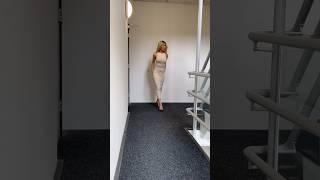 What did you notice first? #office #officecrush #blonde #dress #heels