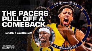 GAME 1 REACTION  Pacers comeback & stun the Thunder + Haliburton game winner | SC with SVP