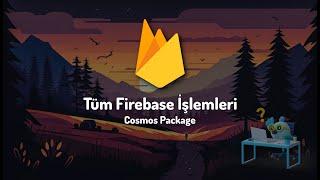 FLUTTER FIREBASE CLI KURULUMU VE KULLANIMI: VERİ KAYDETME, KULLANICI KAYDI, GİRİŞ YAPMA (COSMOS)