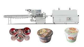 cup noodle pack machine cup noodle wrapping machine BOSTAR PACKING MACHINERY