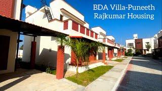 BDA Villa - puneeth rajkumar housing complex (villa Hunnigere project)