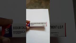 HYPERSOL 6 EYE OINTMENT | SODIUM CHLORIDE OPTHALMIC | MEDICINE