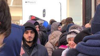 Старт продаж iPhone X: репортаж TJ