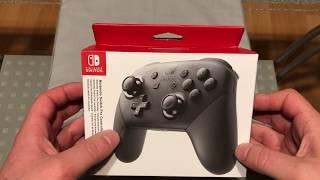 Nintendo Switch Pro Controller - Unboxing/erster Eindruck/Einrichten/deutsch