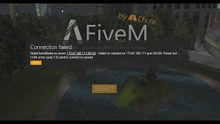 FIVE M Connection Failed: Failed Handshake To Server | FIX!!!
