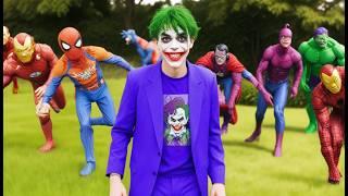 The Joker's Superhero Squid Game!