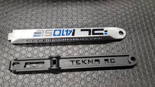 Aluminum Battery Strap for the Tekno RC SCT410SL! And some other GOODIES 