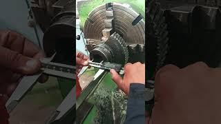 How to make gair under cut #machine #turner #mechanical #lathe #cnc #tesla #mechanic #turnip_live