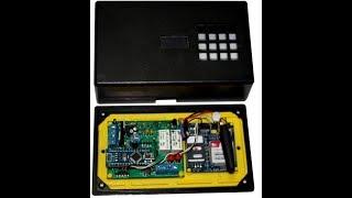 #GPRS controller Ελεκτης 2 ρελέ και τροφοδοσία από ΔΕΗ και μπαταρία