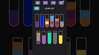 Water Sort Puzzle level 151#games #androidgames