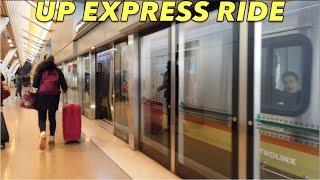 Toronto Union To Pearson Ride - Taking The UP Express To Terminal 1 & The Link Train To Terminal 3