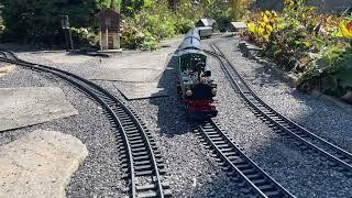 Running on the Garden Railway.  September 22, 2024