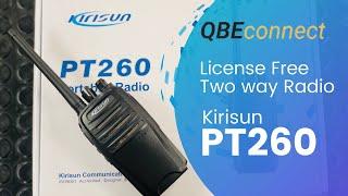 Kirisun PT260 License-Free Two Way Radio: The Reliable Answer