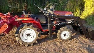 Yanmar F155D 4x4 used compact tractor for sale by Toughtractors.com