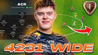 THE BEST 4231 WIDE PRO CUSTOM TACTICS + PLAYER ROLES IN FC 25!